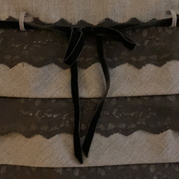 NWT Robert Rodriguez  Grey and Black Skirt - Picture 4 of 13